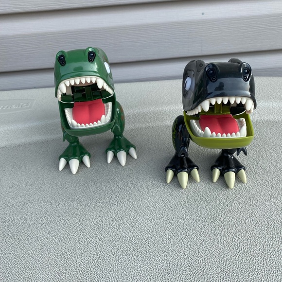 Spin Master Dinosaur Zoomer Chomplings Z-Rex Interactive Lights Sounds Push play - Picture 3 of 9